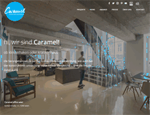 Tablet Screenshot of caramel.at