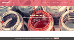Desktop Screenshot of caramel.com.pl
