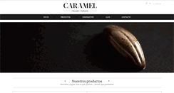 Desktop Screenshot of caramel.cl